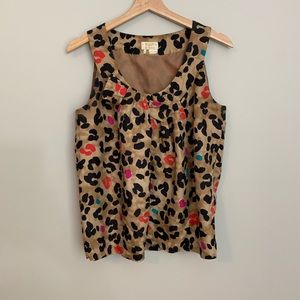 Kate spade celesta leopard tank small